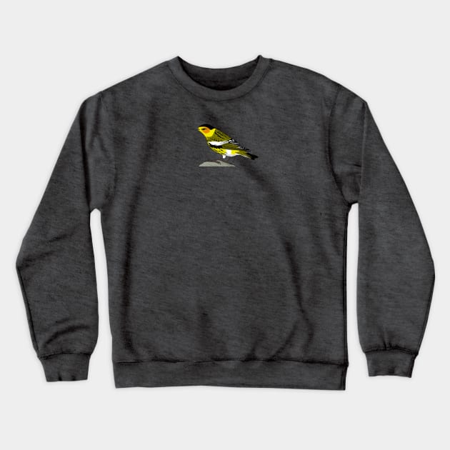 Cape May Warbler Crewneck Sweatshirt by Feathered Focus